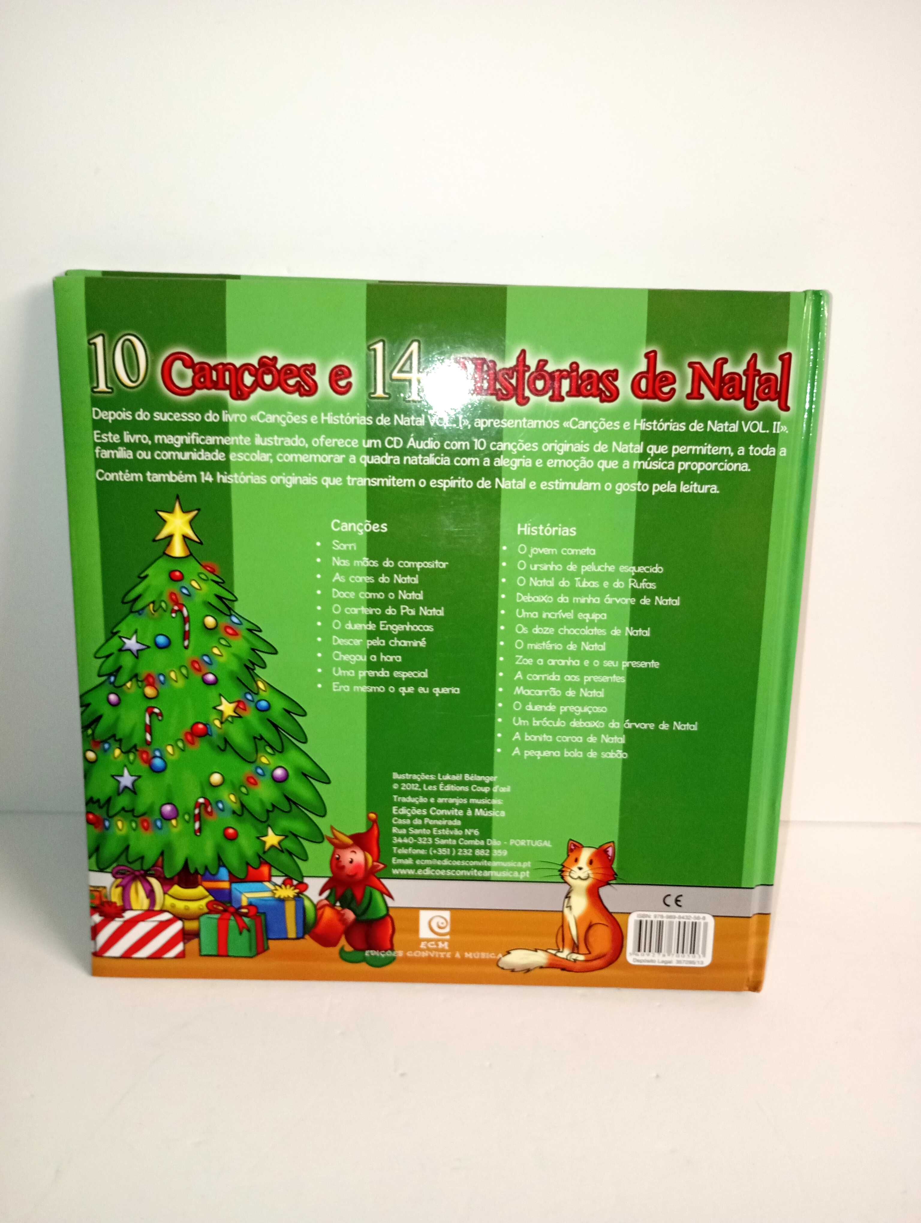 Livro e CD - Canções de Natal 2