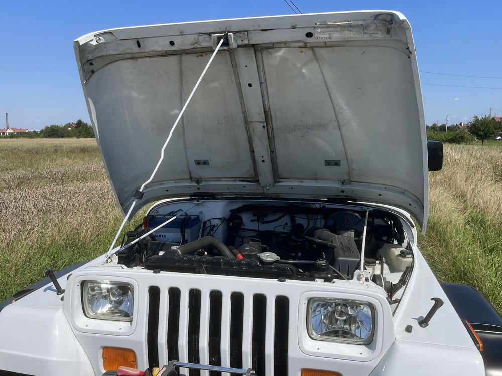 Jeep wrangler yj 1991  rok, bardzo niski przebieg , oryginał