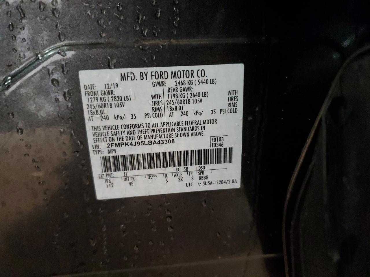 Ford Edge SEL 2019