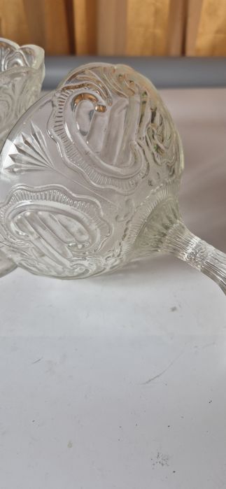 Ząbkowice dwie piękne cukiernice zawijasy komplet (40