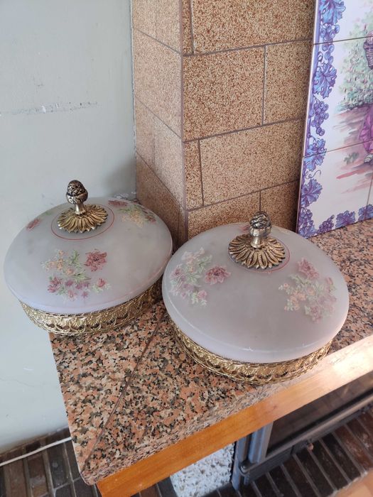 Vendo candeeiros de teto antigos