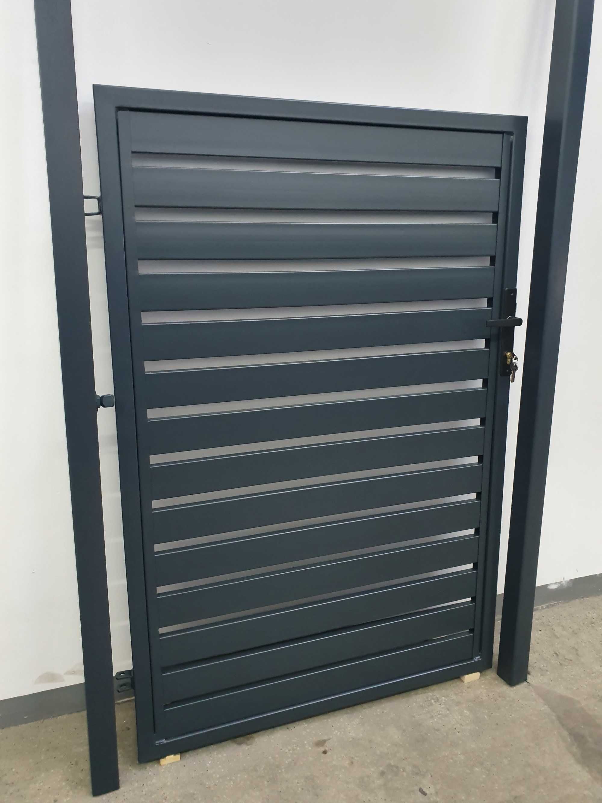 Furtka palisadowa furtka wejściowa kompletna 100 x 170 bramka  brama