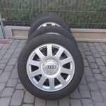 Felgi aluminiowe Audi opony 205/55