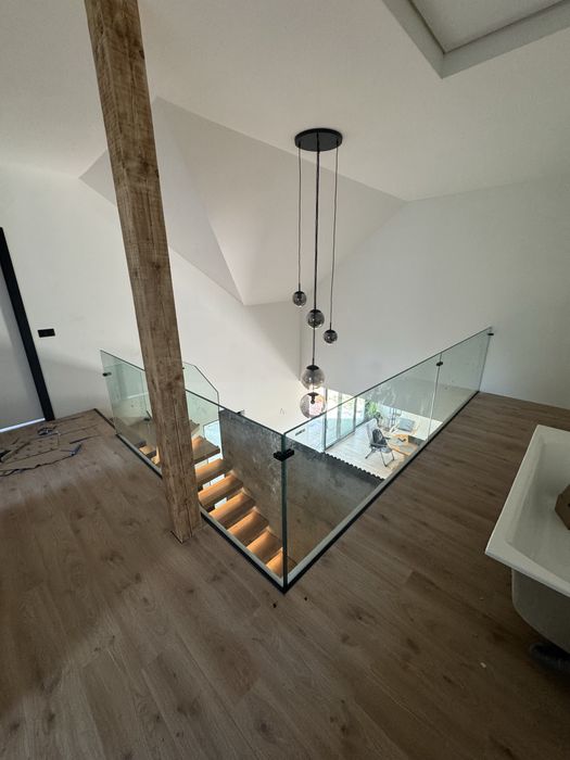 Balustrady szklane