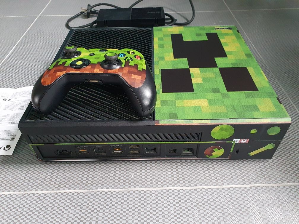 Xbox One  Creeper Minecraft konsola pad mine craft wysyłka