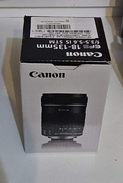 Nowy Canon EF-S 18-135mm f/3.5-5.6 IS STM