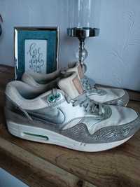 Buty Nike air max 1 srebrne 44,5 WMNS