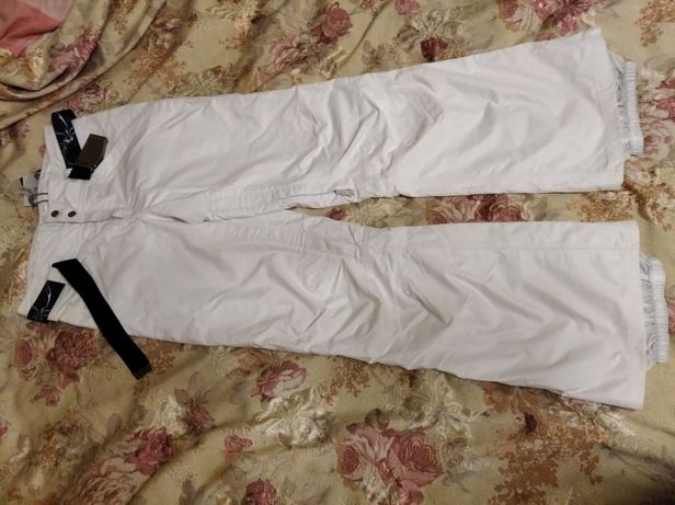 Брюки лыжные Termit белые утеплённые зимние штаны