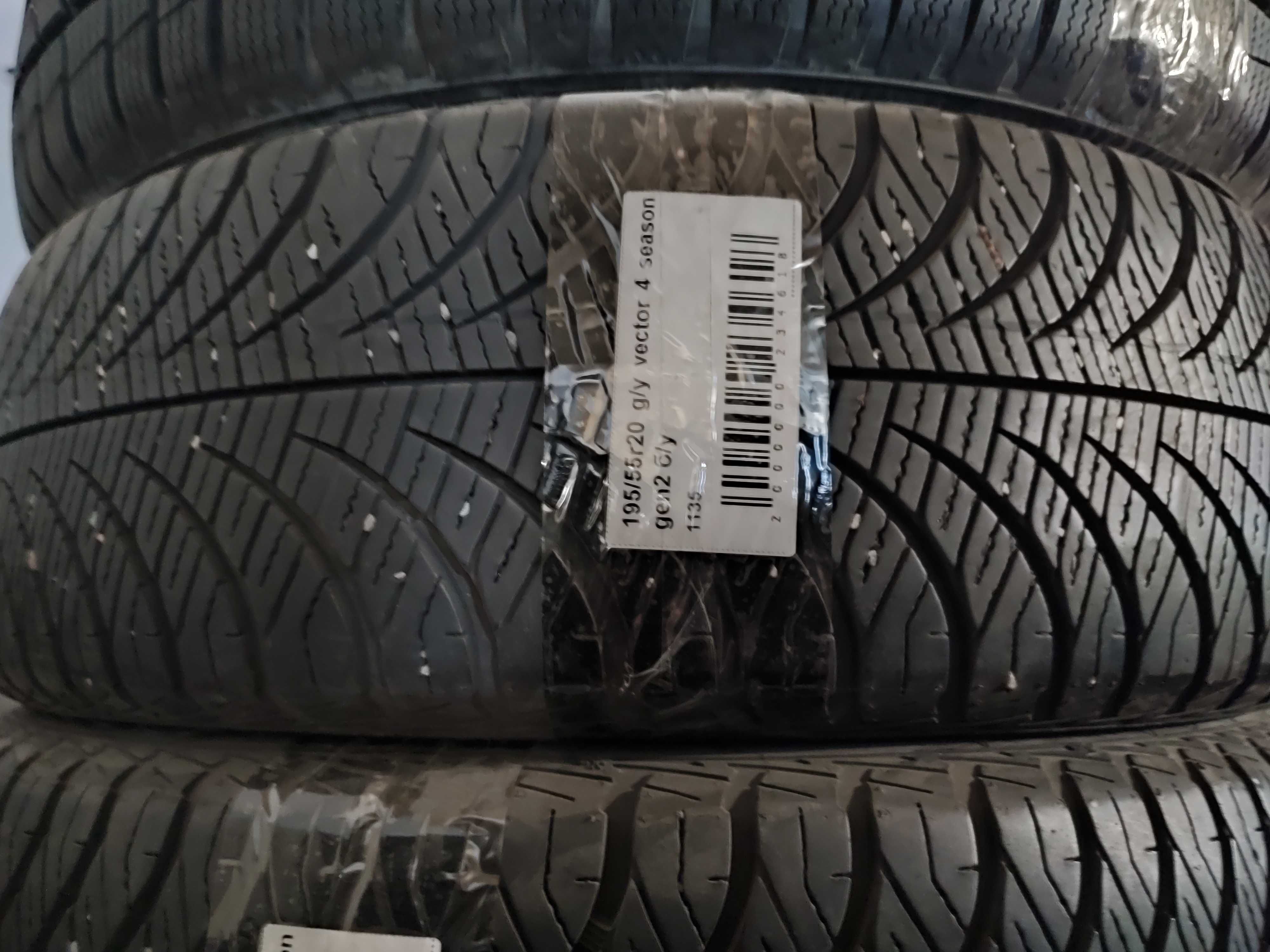 Шины б/у 195/55r20 Goodyear 4 season GEN2