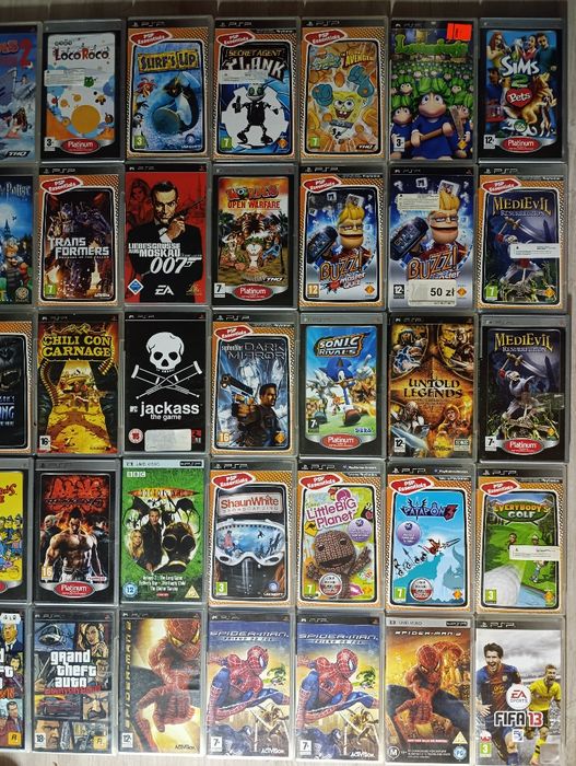 Gry na PSP * Gry Sony PlayStation Portable * Kolekcja * wysyłka *