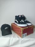 Nowe trampki Vans Sk8-Hi, Black/Black/White 38.5, 24.5 cm