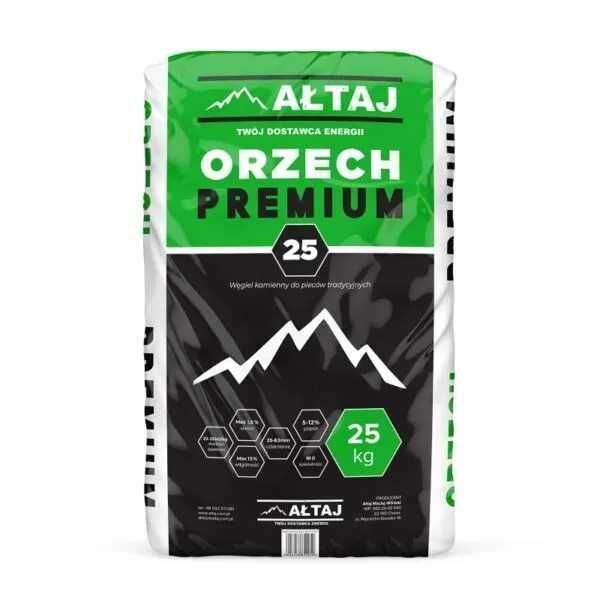 Węgiel kamienny ORZECH AŁTAJ 25-26 MJ/kg Transport GRATIS