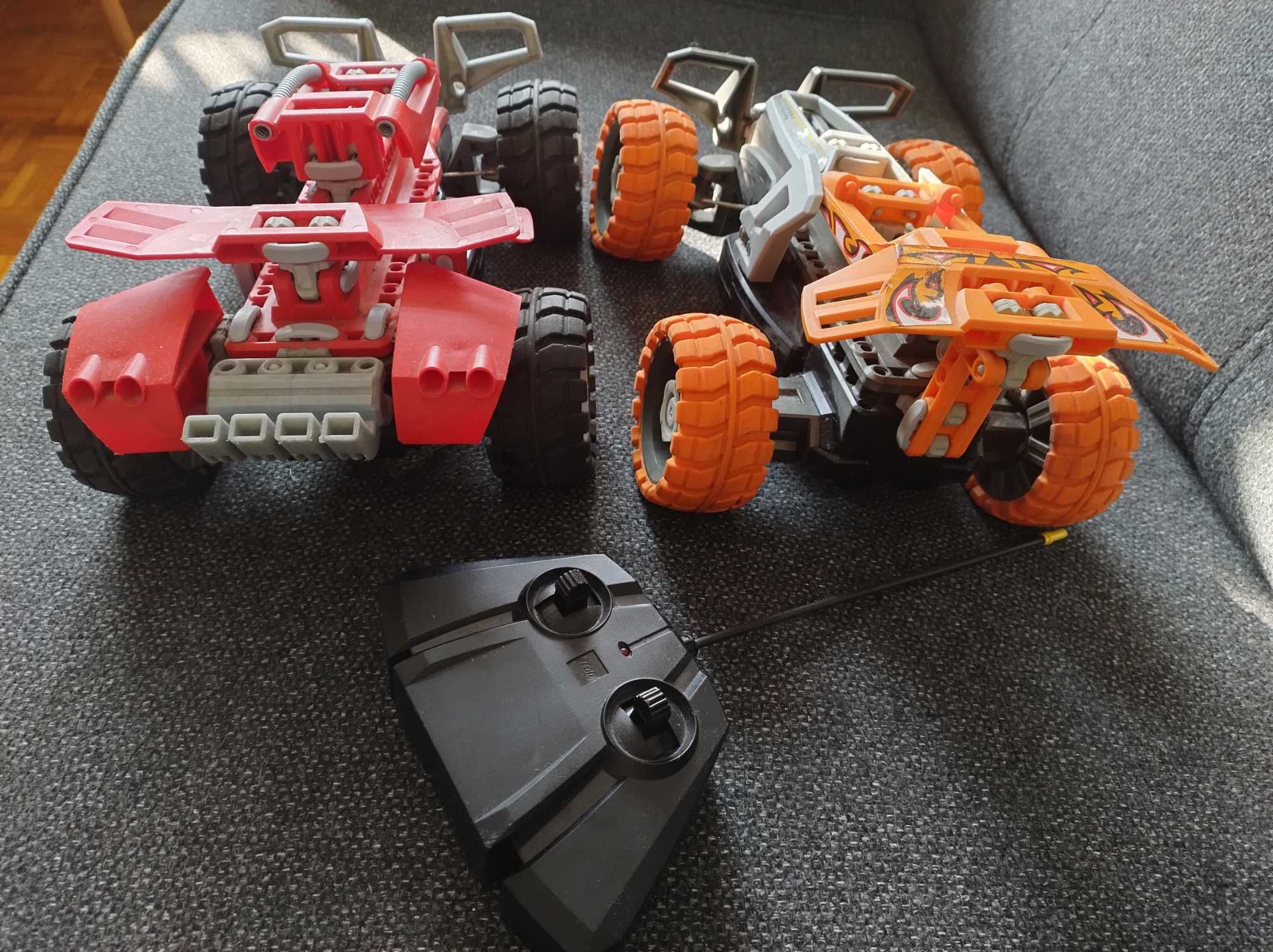 Dwa auta LEGO Racers R/C