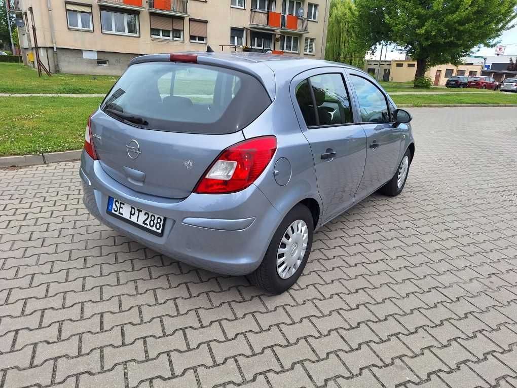 Corsa D 10r, Opłacony,1.2benz, 5D, Klima sprawna, Ks Serw, Gotowy do j