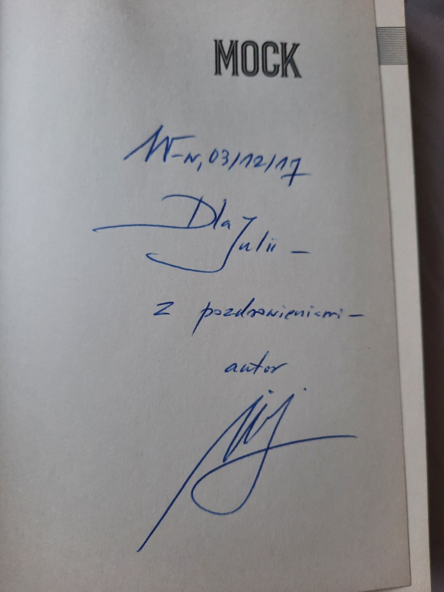 Książka "Mock", "Mock. Ludzkie zoo", Marek Krajewski