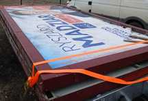 Baner reklama billboard stelaż reklamowy konstrukcja reklamowa TABLICA