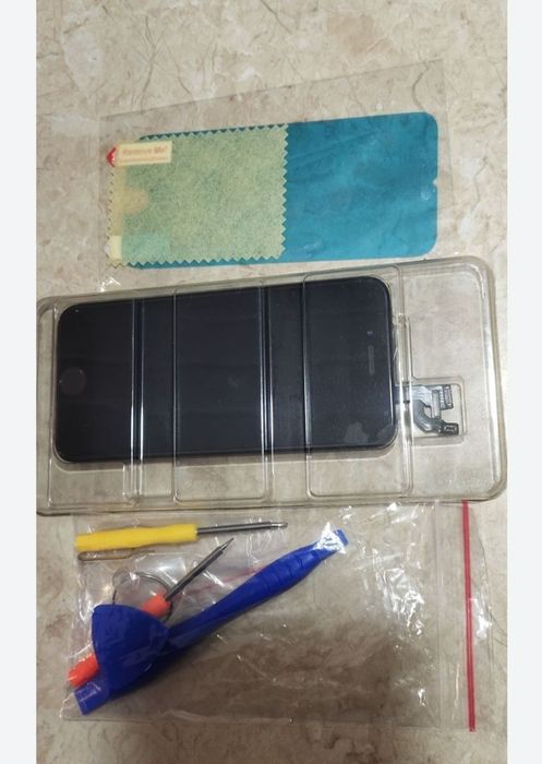 Дисплей iPhone 6Plus, черный с сенсорным экраном (дисплейный модуль)