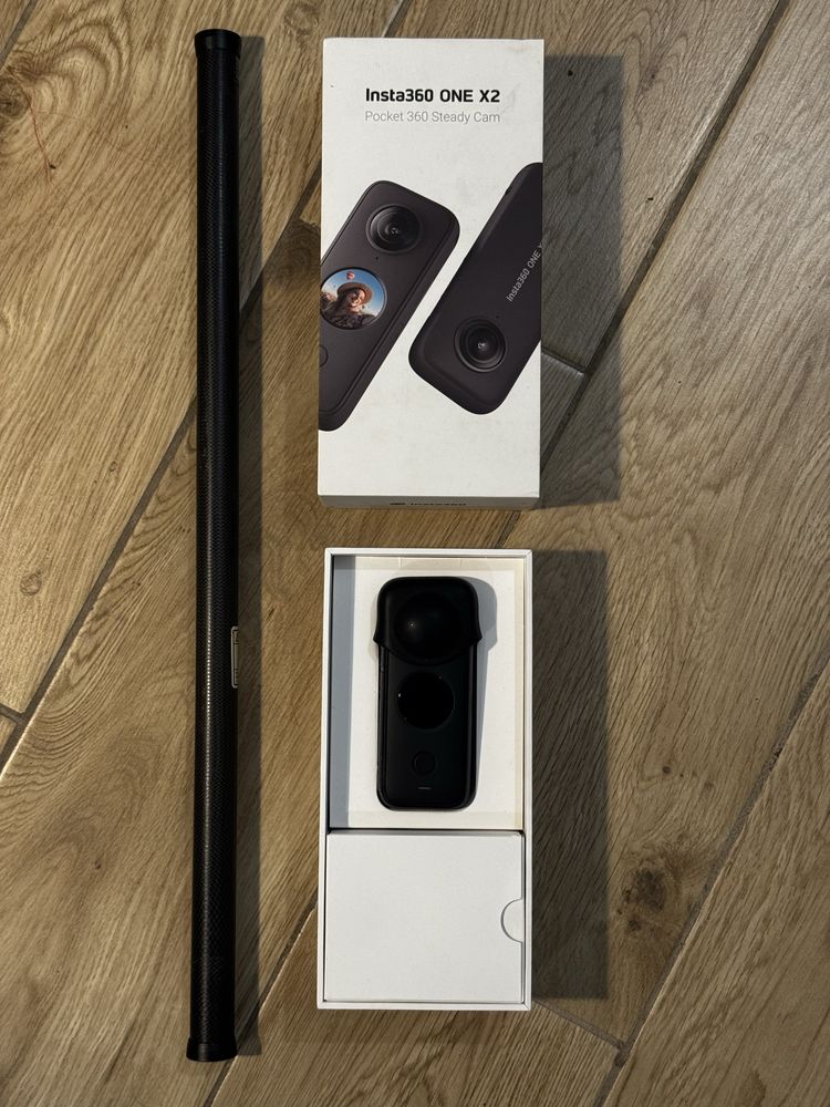Kamerka Insta360 one X2 - PLUS 3 METRY MEGA EFEKT