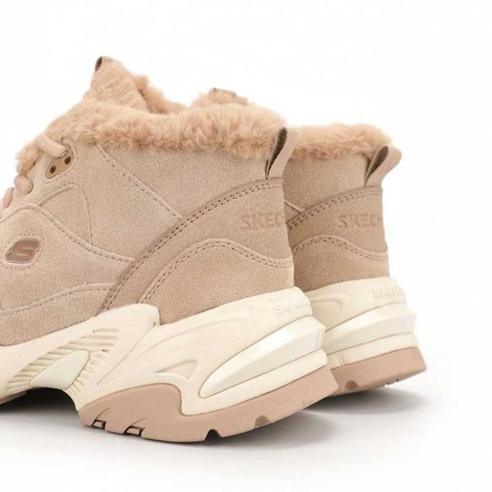 Кросівки зимові  жіночі Skechers Stamina 167338 TAN