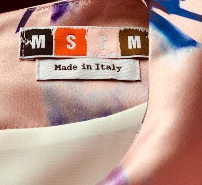 Атласна сукня італійського бренду MSGM S/M