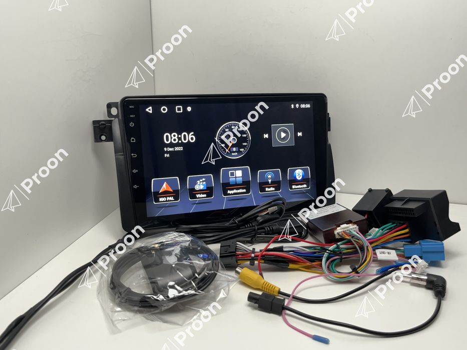 Auto Rádio Bmw E46 Android 2 din ano 1998 até 2006