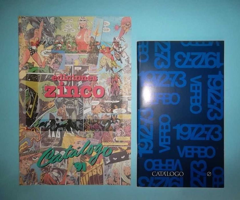 Catálogos de Banda Desenhada Futura, Verbo, Asa etc