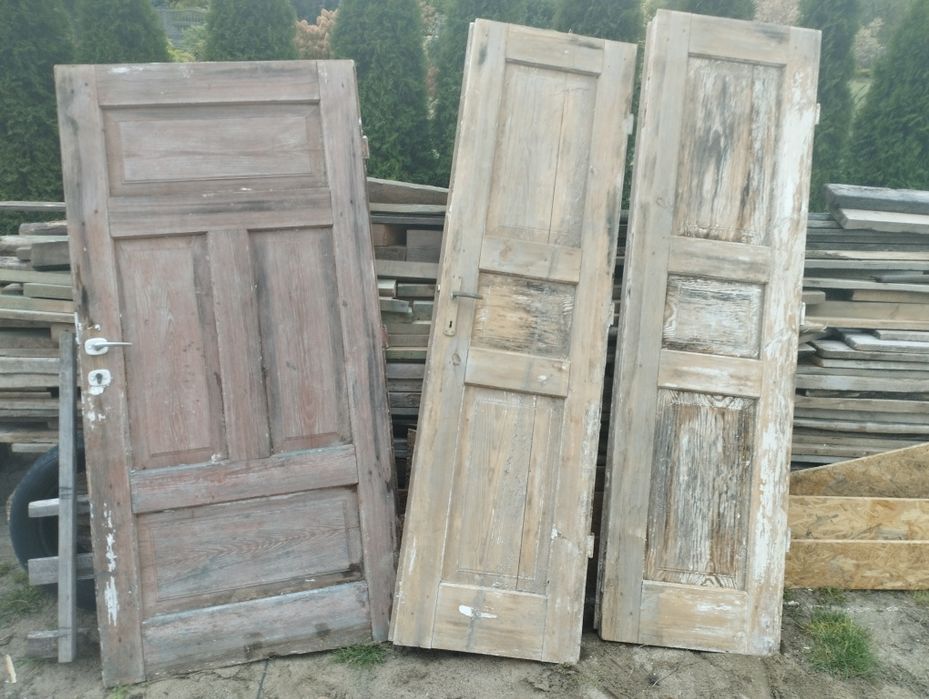 Drzwi stare drewniane