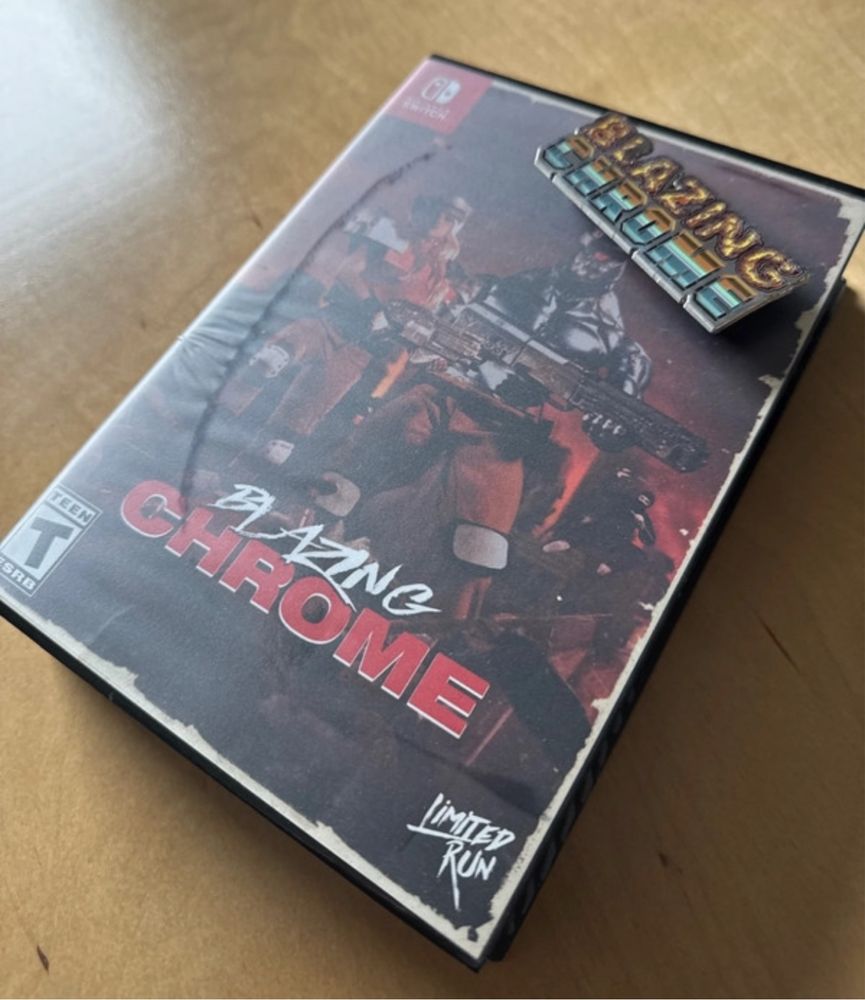 Blazing Chrome Nintendo Switch Limited Run