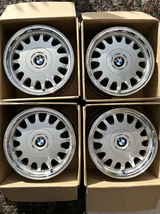 Alufelgi 16” BMW E38 E36 E34 E36 3 5 7 styling 6 polerowny rant