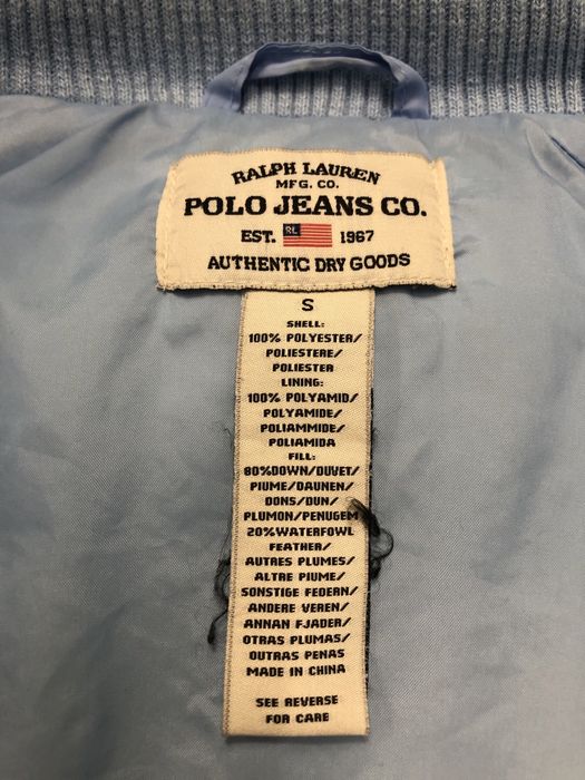 Куртка пуховик Ralph Lauren Polo S жіноча оригинал