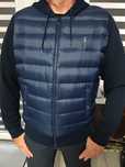 Super model lekkiej kurtki puchowej z kapturem Polo Ralph Lauren XL