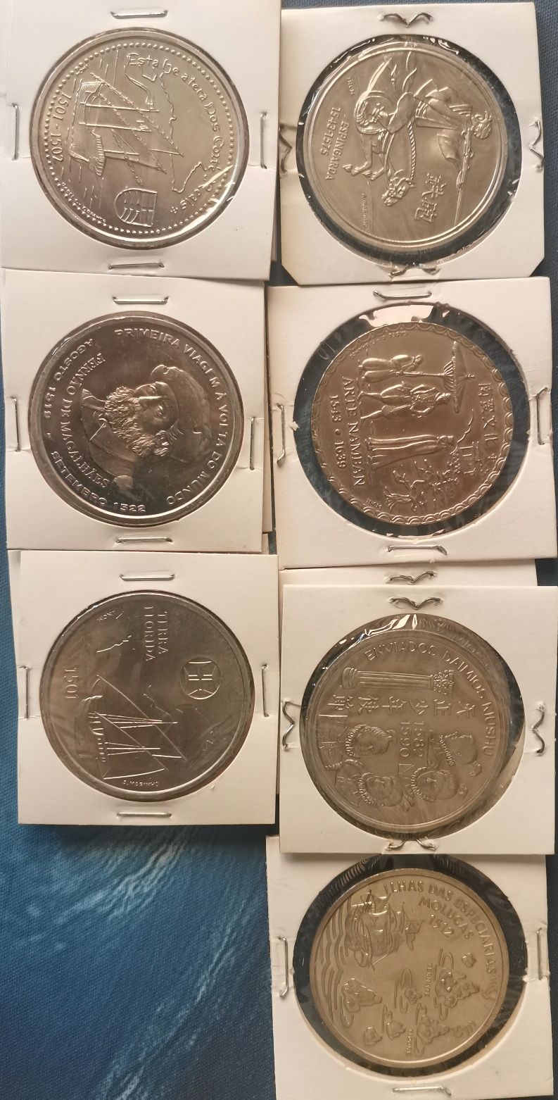 Moedas de escudos dos Descobrimentos