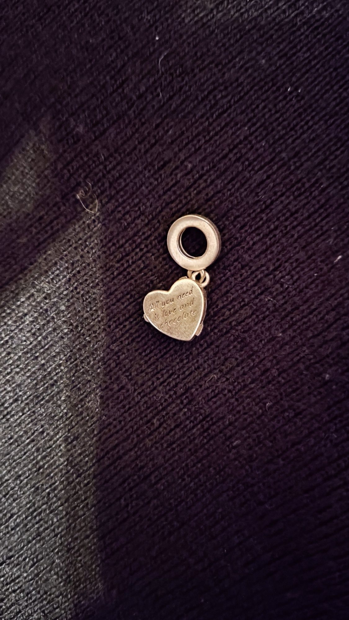 Charms serduszko 925