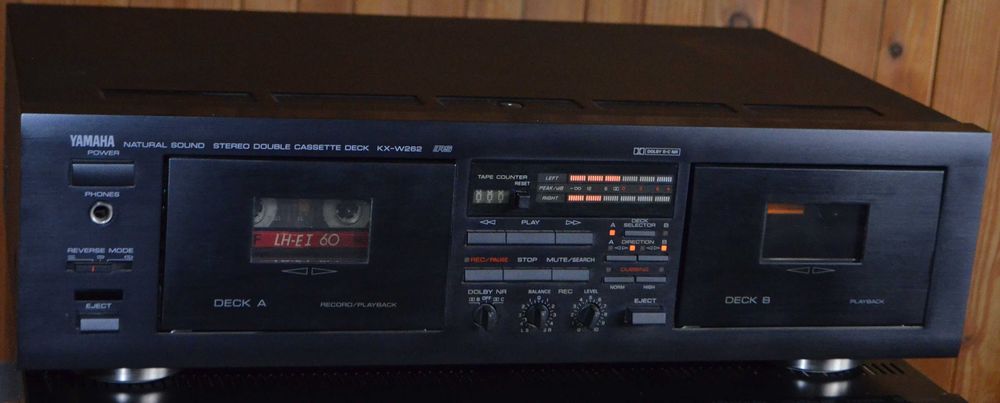 Yamaha KX-W 262  Magnetofon dwukasetowy Dolby B C