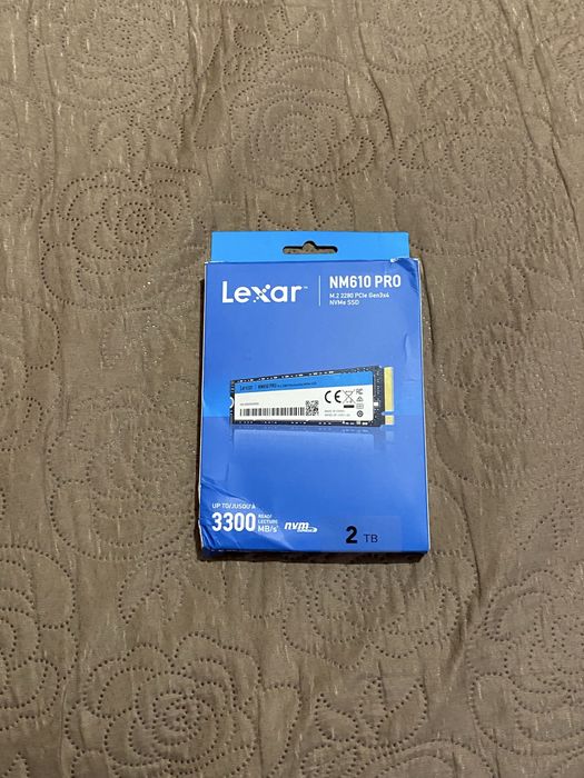 SSD накопичувач Lexar NM610 PRO 2TB M.2 NVMe PCIe Gen3x4, до 3300 MB/s