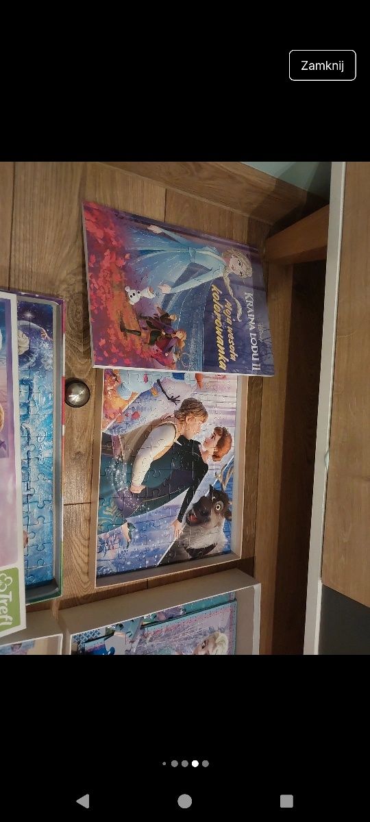 Puzzle dziewczynka 10 obrazków