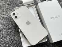 iPhone 12 64GB White Biały Silver Bateria 96% Gwarancja IDEALNY
