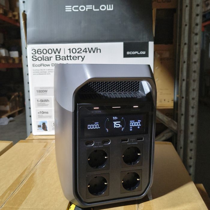 Зарядна станція Ecoflow Delta 3 1024 Wh 1800W
