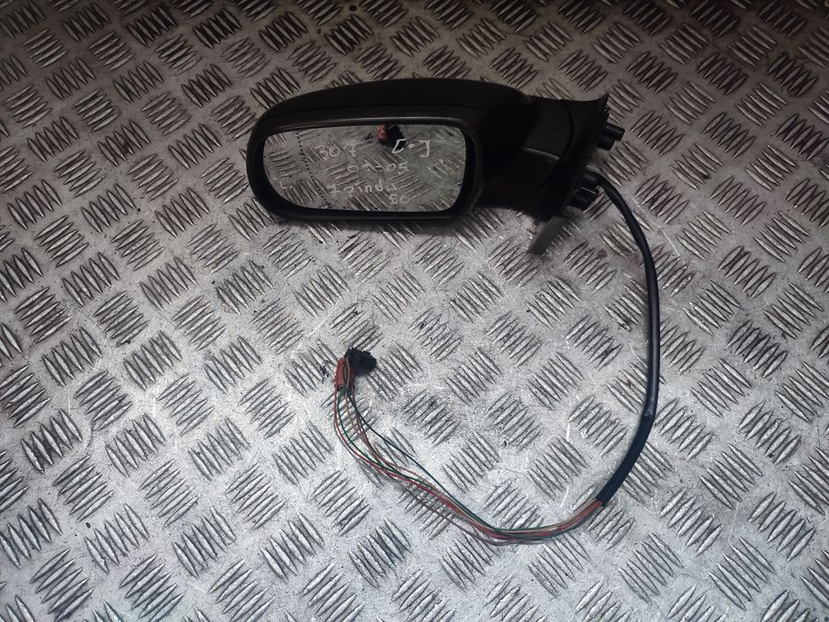 Peugeot 307 lusterko lewe zewnętrzne elektryczne
