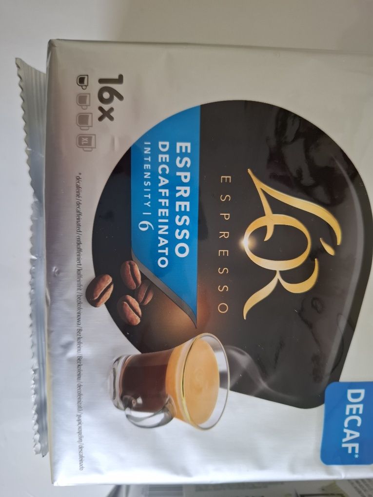 Kawa bezkofeinowe do ekspresu kapsułkowego L'or Tassimo