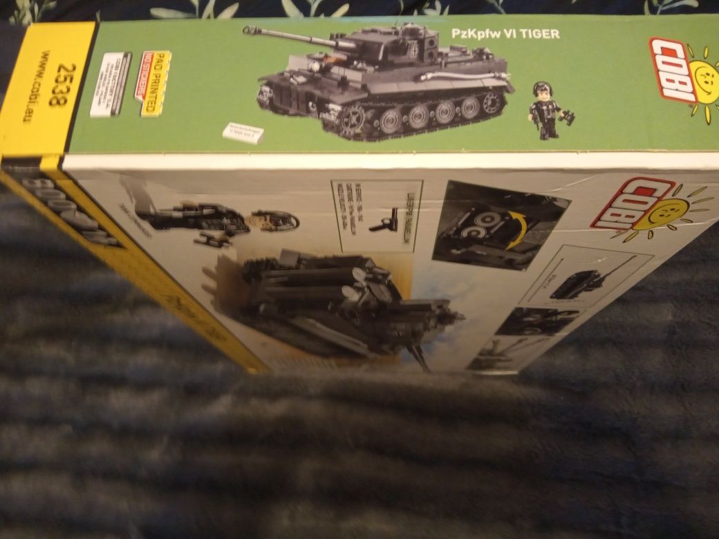 Zestaw czołgów Cobi Tygrys 2538 / Hetzer 2558