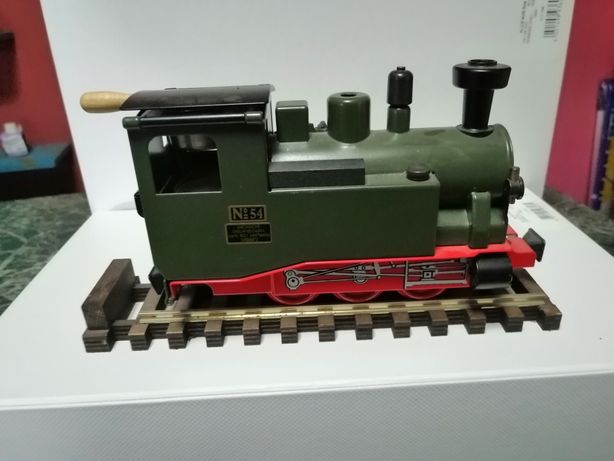 Model lokomotywy na kadzidełka I podgrzewacz