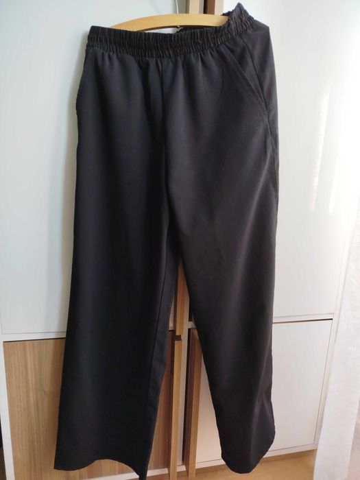 Czarne eleganckie spodnie dla dziewczynki H&M 149