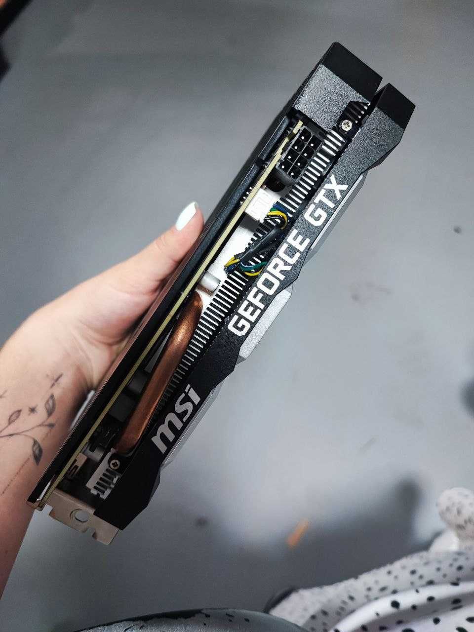 Потужна відокарта MSI GTX 1660Ti 6Gb Ventus XS