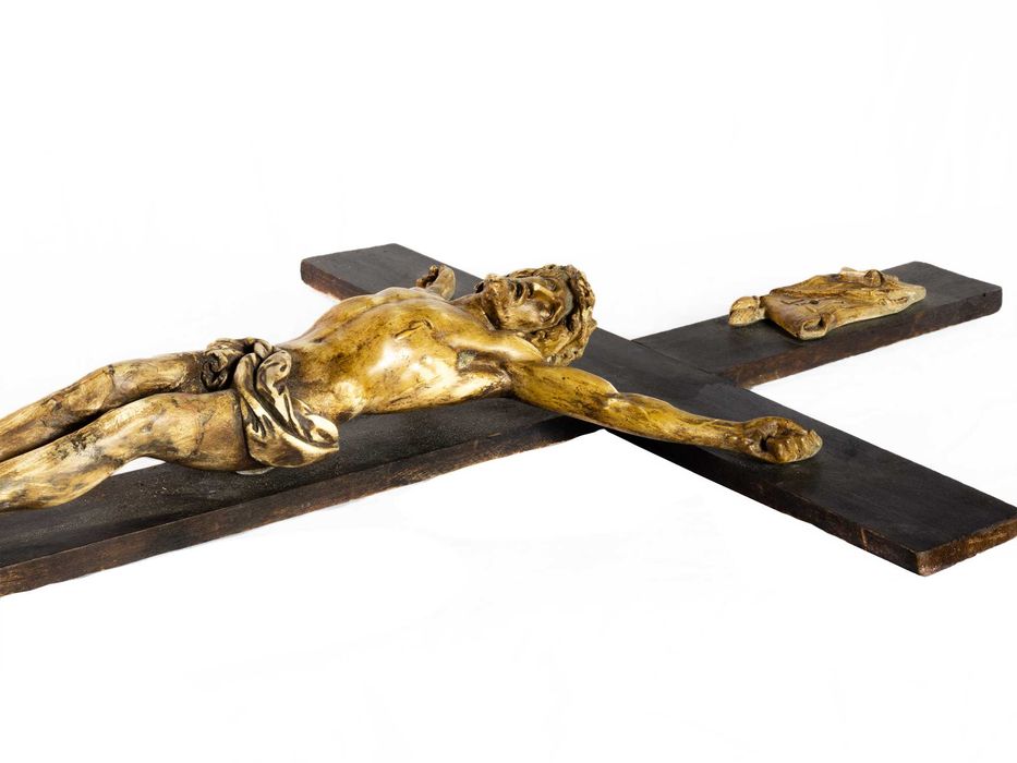 Crucifixo Escultura Cristo 1935, Arte Sacra