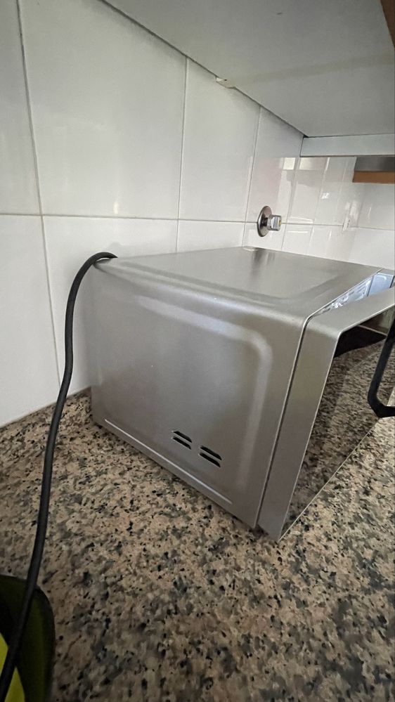 Microndas digital cor prata