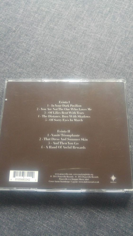 My dying Bride - Evinta 2CD