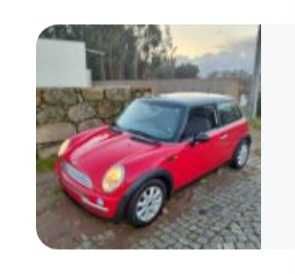 Frente completa Mini Cooper com faróis