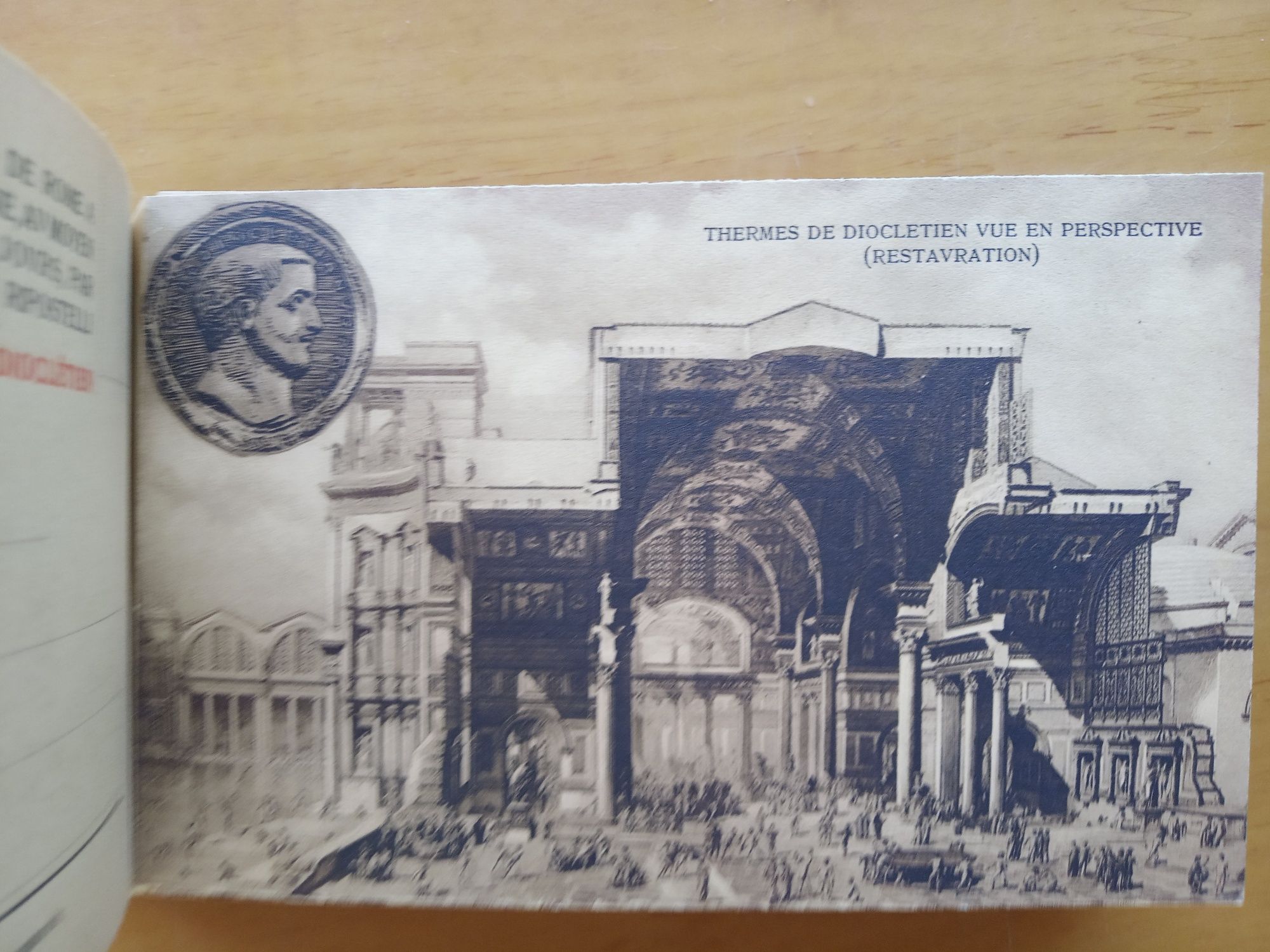 Коллекционные открытки Roma Les Thermes de Diocletien (на итальянском)
