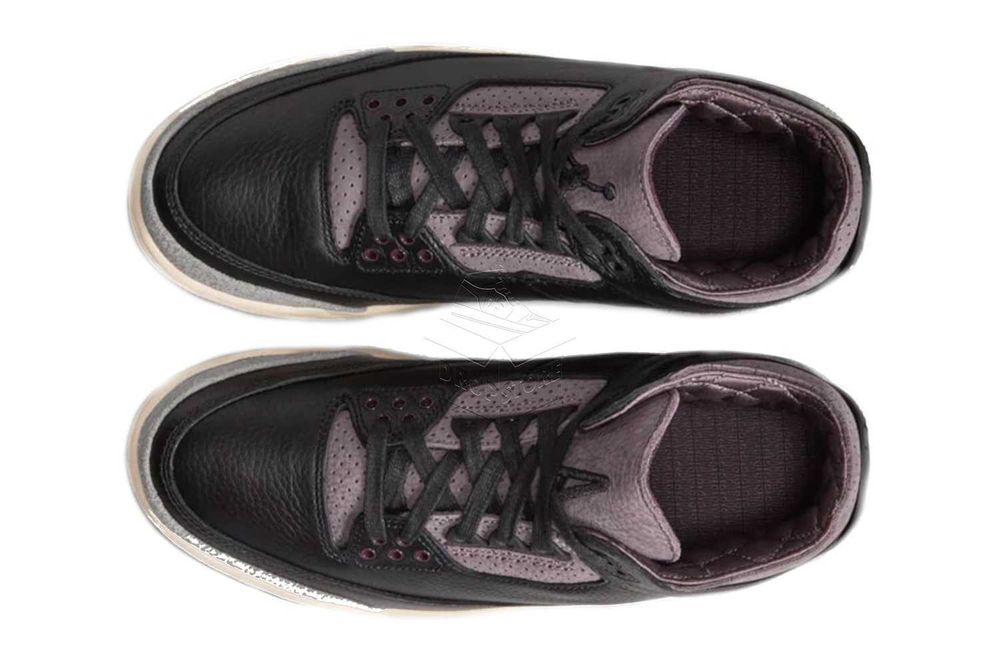 Nike AIR JORDAN 3 A Ma Maniére Black and Flat Pewter / FZ4811–001